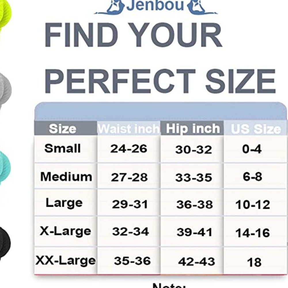 JENBOU Butt Lifting High-Waisted Leggings  NEW!! - Picture 5 of 5